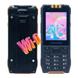 HAMTOD H6 4G 2,83" Android 11 3+32GB IP68 Rugged Naranja