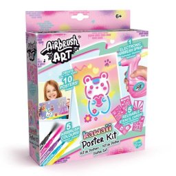 Kit de arte con pulverizador y plantillas Canal Toys Airbrush Art Poster Kit