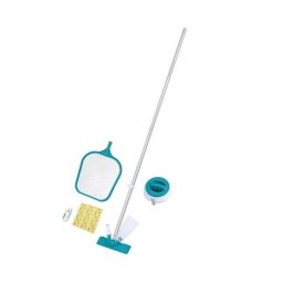 Kit limpieza piscina Bestway AquaClear con aspirador y dosificador