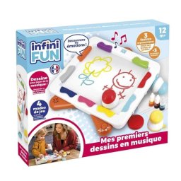 Pizarra Musical de Dibujo InfiniFUN Xylopad 4 Modos Sensores Táctiles 3 Rotuladores
