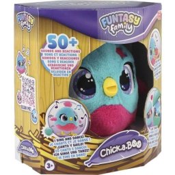 Peluche interactivo Jumbo Funtasy Family Chick-a-boo multicolor