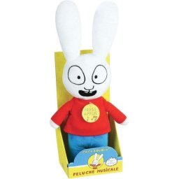 Peluche Musical Jemini Simon 30 cm con Melodía de Serie