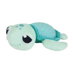 Peluche Tortuga Jemini Luminou Luminiscente Sin Pilas 25 cm Azul