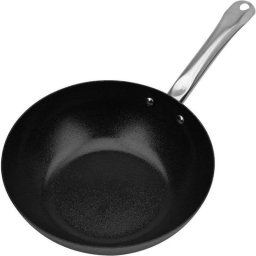 Sartén Wok GSW Avanti Acero Carbono 28 cm Antiadherente Cerámico Inducción