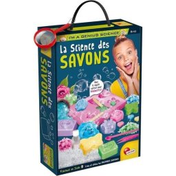 Kit Creación Jabón Infantil Lisciani Genius Science Glicerina Moldes Creativos