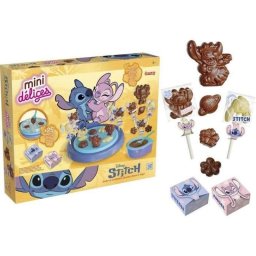 Kit para hacer chocolates Lansay Mini Délices Atelier Choco Stitch & Angel para niños