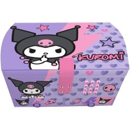 Caja Joyas Musical Kids Licensing Kuromu Código Secreto 21x15x12 cm
