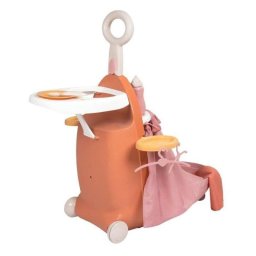 Maleta guardería Smoby Baby Nurse 3 en 1 con 6 accesorios y ruedas