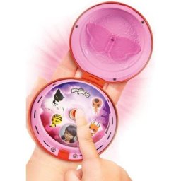Juguete de rol Bandai Ladybug Magic Phone luces sonidos rosa violeta