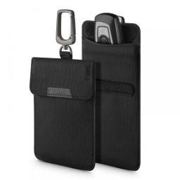 Estuche Spigen Con Jaula De Faraday Y Bloqueador De Señal Rfid Sin Llave - Negro
