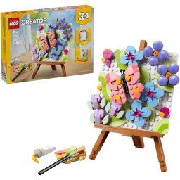 LEGO Creator 3 en 1 Floral Art Tableau 31390 348 piezas