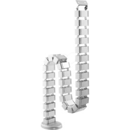 DIGITUS DA-90506 - Guía de cables de mesa de escritorio, flexible, 28 articu