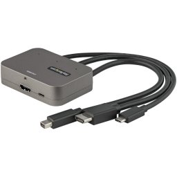StarTech Adaptador Mini Displayport a USB-C o HDMI a HDMI 4K