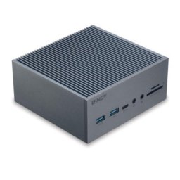 Docking Station Lindy 43351 USB-C Aluminio 4K HDMI/DisplayPort Ethernet SD Gris