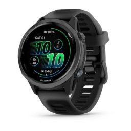 Garmin Forerunner 570 GPS Bluetooth 42mm AMOLED Negro M Resistencia Agua 5ATM SpO2 Pulsómetro