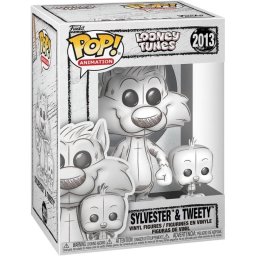 Figura Funko Pop! Looney Tunes Sylvester & Tweety Vinilo Coleccionable