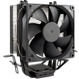 Refrigeración aire Inter-Tech Socket AM4 AM5 92 mm 4 tubos 4P90 Bulk negro