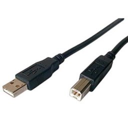 Cable USB Sharkoon 5 m USB 2.0 A a B Negro