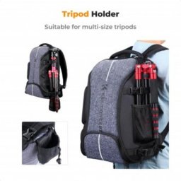 Mochila Fotográfica K&F Concept Camera Backpack 25 L Gris