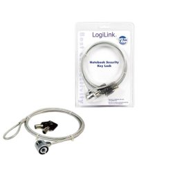 Cable antirrobo LogiLink Notebook Security Lock 1,5 m con cierre de llave
