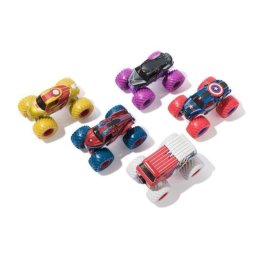 Pack de 5 Camiones Monstruo Spin Master Monster Jam Marvel 1:64 True Metal