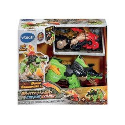 Juguete electrónico VTech Switch & Go Dinos Combo Spinops 2 en 1 con luces y sonidos