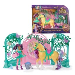 Set de juguetes Spin Master Unicorn Academy Ava & Leaf con unicornio de cambio de color 13 cm