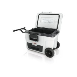 Ninja Frostvault 42 L Nevera Portátil Rodante Con Zona Seca Refrig., Hasta 4,5°c, Ruedas Todoterreno Y Cierre Seguro Fb245euwh Blanca
