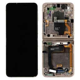 Pantalla Lcd Original Para Samsung Galaxy Z Flip4 - Oro Rosa