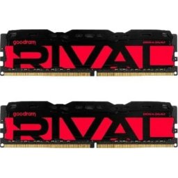 Memoria RAM Goodram Rival Radiant 16GB 2x8GB DDR4 3200MHz CL16 Roja