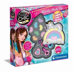 Set de maquillaje infantil Clementoni Crazy Chic Rainbow 6 años