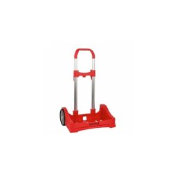 Carro portamochilas SAFTA Evolution Rojo estructura ligera y resistente