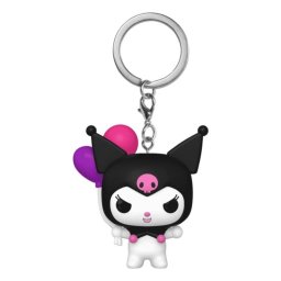 Llavero Funko POP! Keychain Kuromi con globos multicolor vinilo Hello Kitty