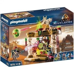 Juego de construcción Playmobil 70751 Skeleton Army Temple con módulo de luz 73 piezas