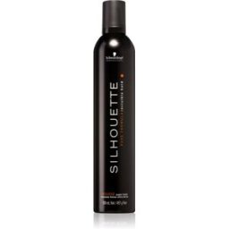 Silhouette Super Hold Espuma Para El Cabello Fijación Fuerte 500 Ml