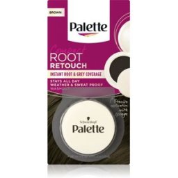 Palette Compact Root Retouch Corrector Capilar Para Raíces Y Canas Con Efecto De Polvos Tono Brown 3 G