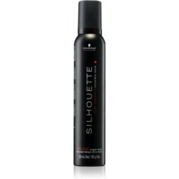 Silhouette Super Hold Espuma Para El Cabello Fijación Fuerte 200 Ml