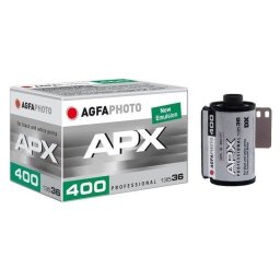 Película fotográfica Agfaphoto APX 400 Professional 135-36 blanco y negro 400 ISO