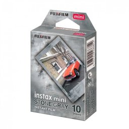 Fujifilm Stone Gray 10 Películas Fotográficas para Instax Mini