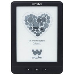 Woxter Scriba 195 Paperlight TP Libro Electrónico con Pantalla Táctil 6" HD E-Ink Pearl 4GB Negro