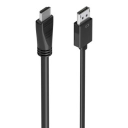 Cable conversor DisplayPort Aisens A125-0896 5m 4K@60Hz HDMI Macho Premium Unidireccional Negro