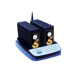 Kit avisador de cliente Premier EFFAV16 16 receptores base de carga vibración LED