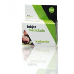 Cartucho de tinta reciclado Karkemis HP 364 XL Cian alta capacidad compatible HP Deskjet/Photosmart/Officejet