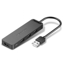 Hub USB Vention 4 puertos 480Mbps modelo CHMBD cable 50cm carga rápida