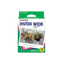 Película instantánea Fujifilm Instax Wide WW1 10 fotos 800 ISO grano fino
