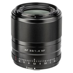 Objetivo Viltrox AF 33mm f/1.4 Montura Fujifilm X Enfoque Automático Negro