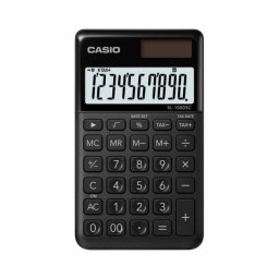 Calculadora Casio SL-1000SC-BK Bolsillo 10 dígitos Solar Negro