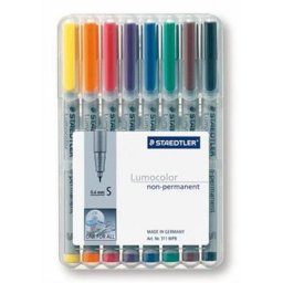 Set de marcadores Staedtler 311 WP8 8 piezas multicolor trazo 0.4 mm