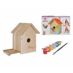 Pajarera de Madera Eichhorn 100004581 para Manualidades Infantiles