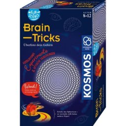 Kit de experimentos Kosmos Fun Science Brain Tricks Electricidad